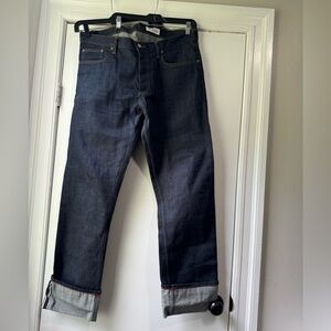 Gustin California Straight Raw Selvedge Denim Jeans